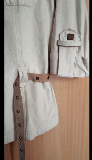 Conjunto falda, top y chaqueta