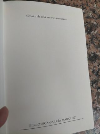 Crónica de una muerte anunciada
