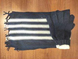 Bufanda y guantes 