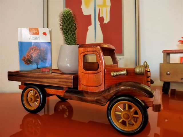 Camion in legno(camion jouet,camión ,de juguete)