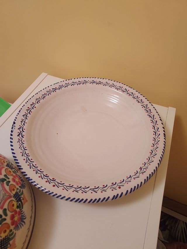 Quesera cerámica vintage