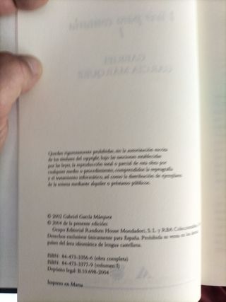 Vivir para contarla. Tomo l y II