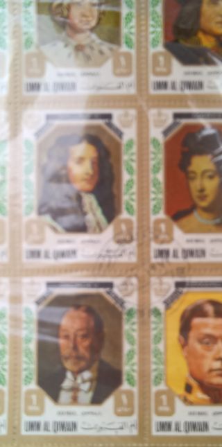 1971 Set n.41 francobolli anno 1971 re-regine UK