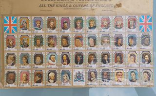 1971 Set n.41 francobolli anno 1971 re-regine UK