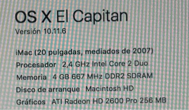iMac 27 pulgadas disco sólido - 32 gb