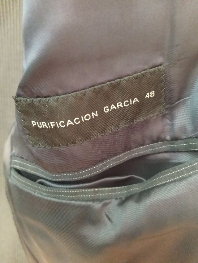 Traje Purificación Garcia