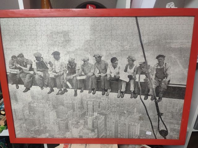 Quadro puzzle dei lavoratori di New York