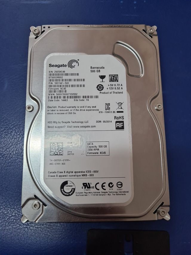 HD 500 gb sata