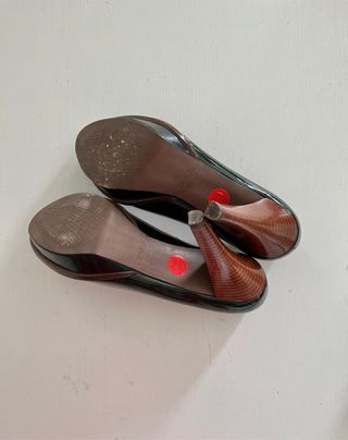 Zapatos peep toes T. 38