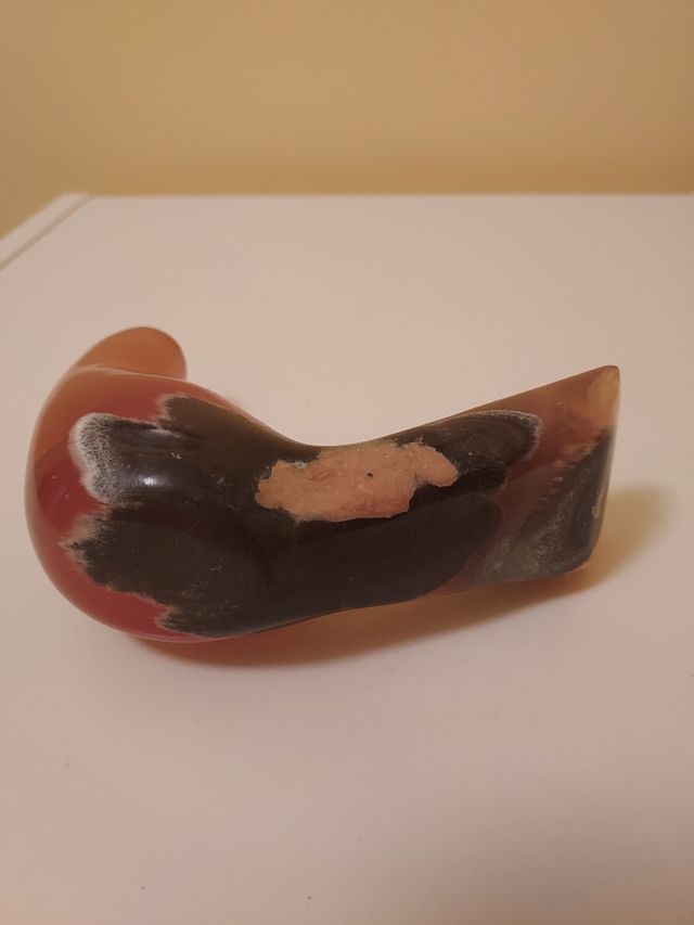 Pájaro de mármol decorativo