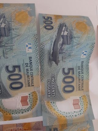 billetes OUGUIYA MAURITANIA