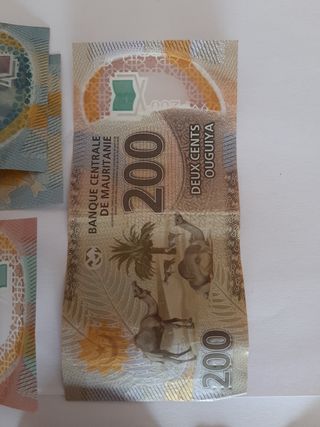 billetes OUGUIYA MAURITANIA