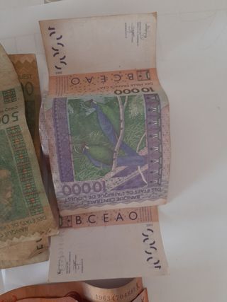 BILLETES FRANCS CFA