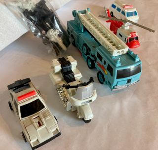 Transformers G1 Combiner DEFENSOR (KO VERSION)