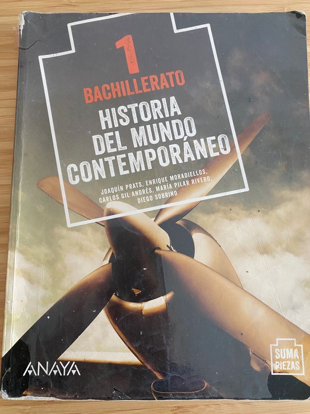libro historia anaya 1º bach