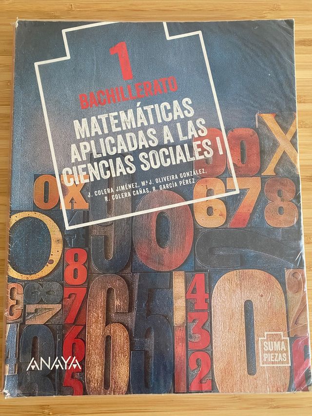 libro matemáticas ccss 1º bach anaya