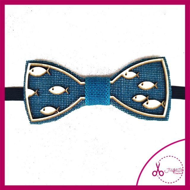 PAJARITA DE MADERA DE PECES