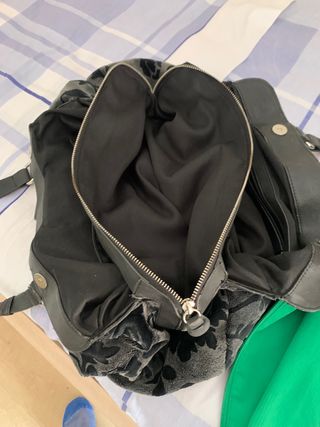 Bolso grande tela estampado