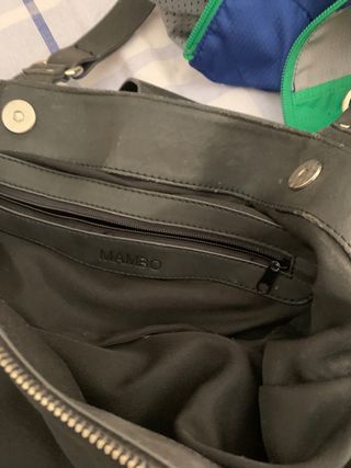 Bolso grande tela estampado