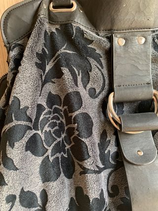 Bolso grande tela estampado