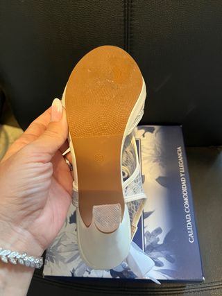Zapatos de novia talla 39