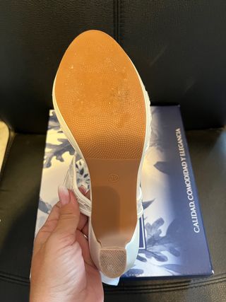 Zapatos de novia talla 39