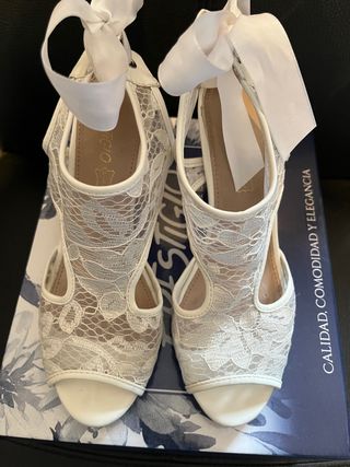 Zapatos de novia talla 39
