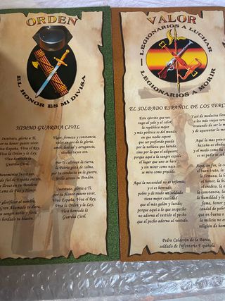 triptico de loteria antiguo