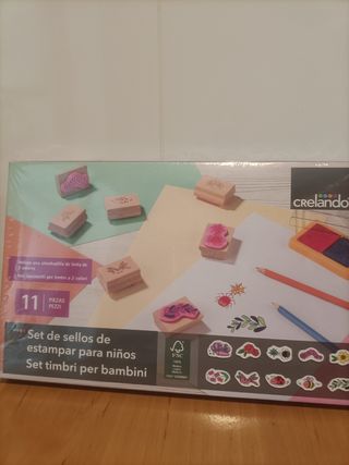 (NUEVO) Set de sellos para estampados