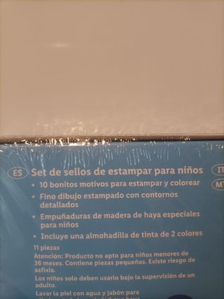 (NUEVO) Set de sellos para estampados