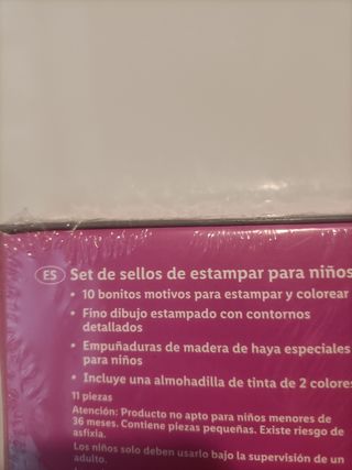(NUEVO) Set de sellos para estampados