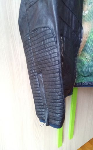 Giubbotto bambin* in ecopelle Freedomday