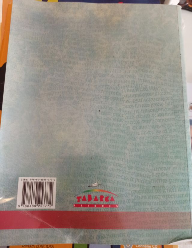 Libro Valenciano 3ESO. Editorial Marfil