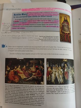 Libro Valenciano 3ESO. Editorial Marfil