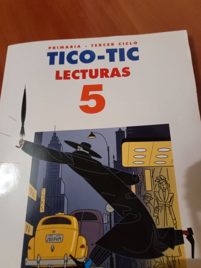 Libro Tici-Tic Anaya lectura de quinto