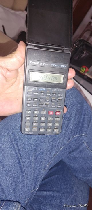 Calculadora casio del 1988 