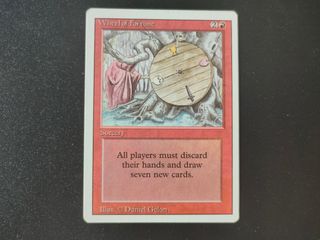 "Wheel of Fortune" revised MTG carta
