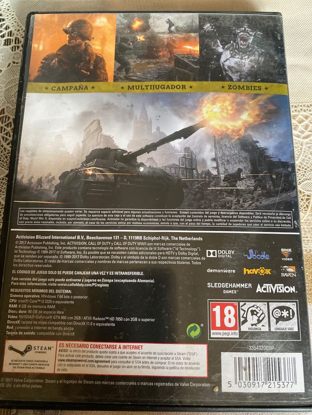 CALL OF DUTY WWII PC