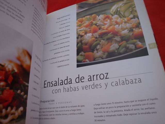 Dos libros sobre ensaladas y cocina sana
