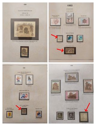 Sellos de España año 1975-2000