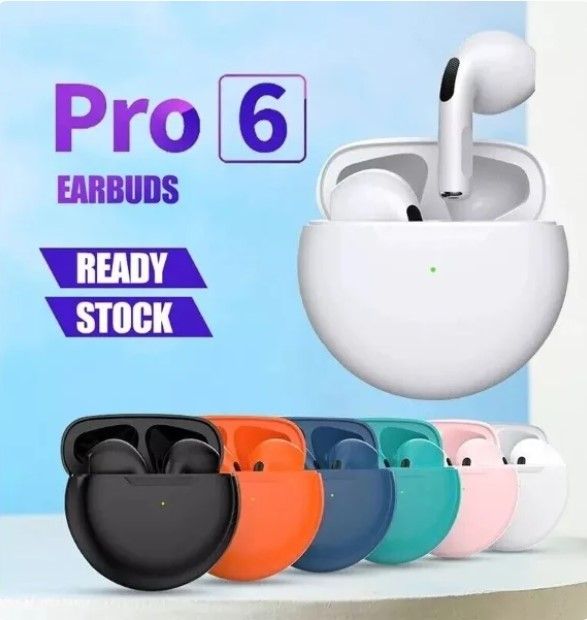 Auriculares Bluetooth TWS Pro 6