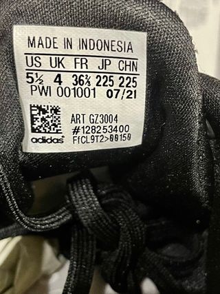 Adidas Pureboost 21 W talla 36,5 negras y nuevas