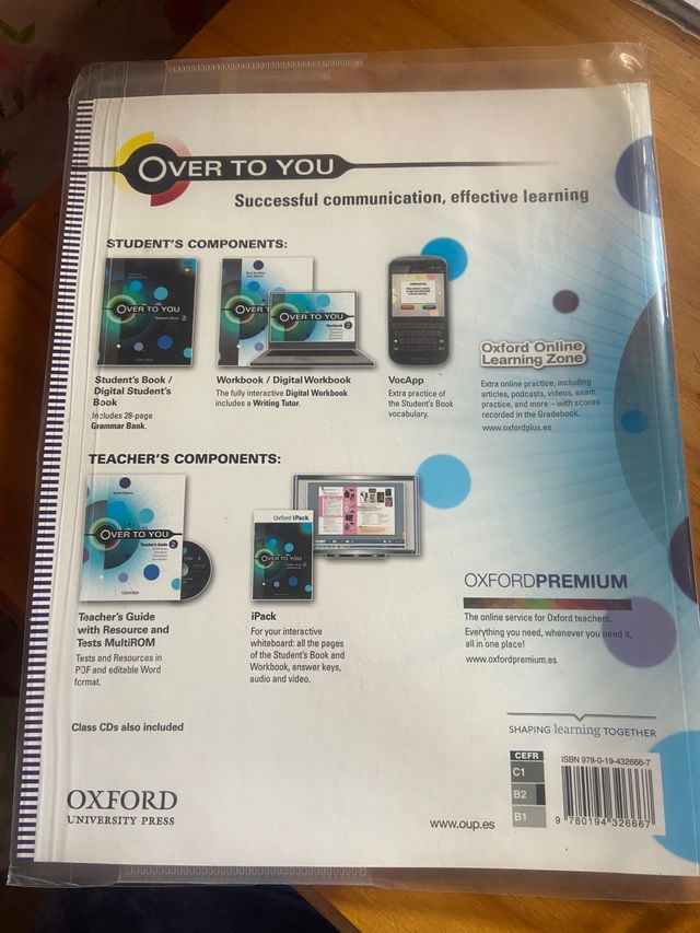 Over to you Workbook