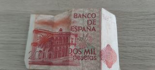 Billete de 2000 pesetas 