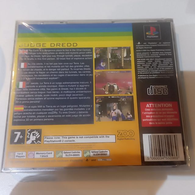 Judge dredd psx