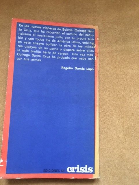 Libro "EL SAQUEO DE BOLIVIA"