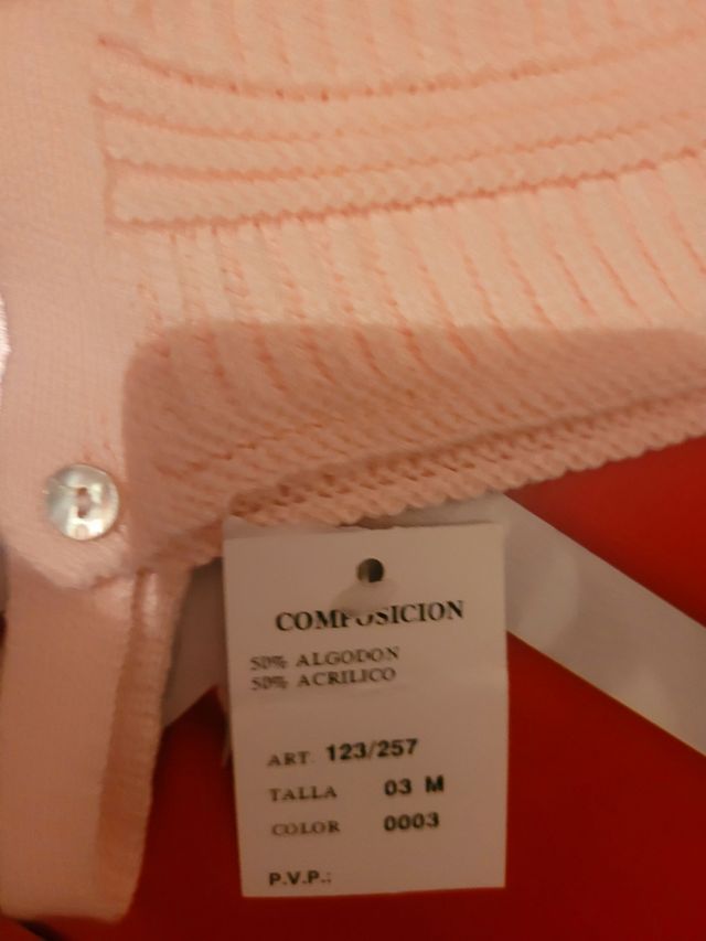 Rebequita y gorro bebe