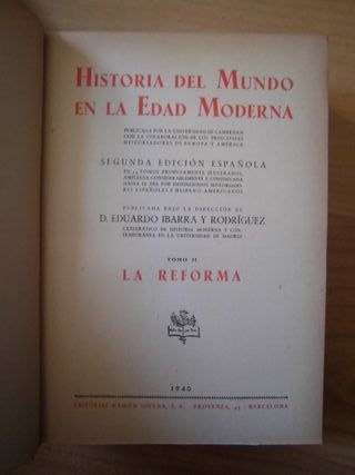 HISTORIA DEL MUNDO EN LA EDAD MODERNA SOPENA 4