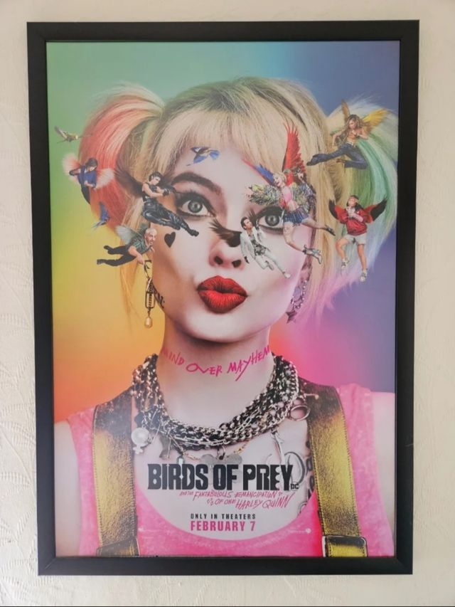 Cartel Cine Póster Harley Quinn BIRDS OF PREY