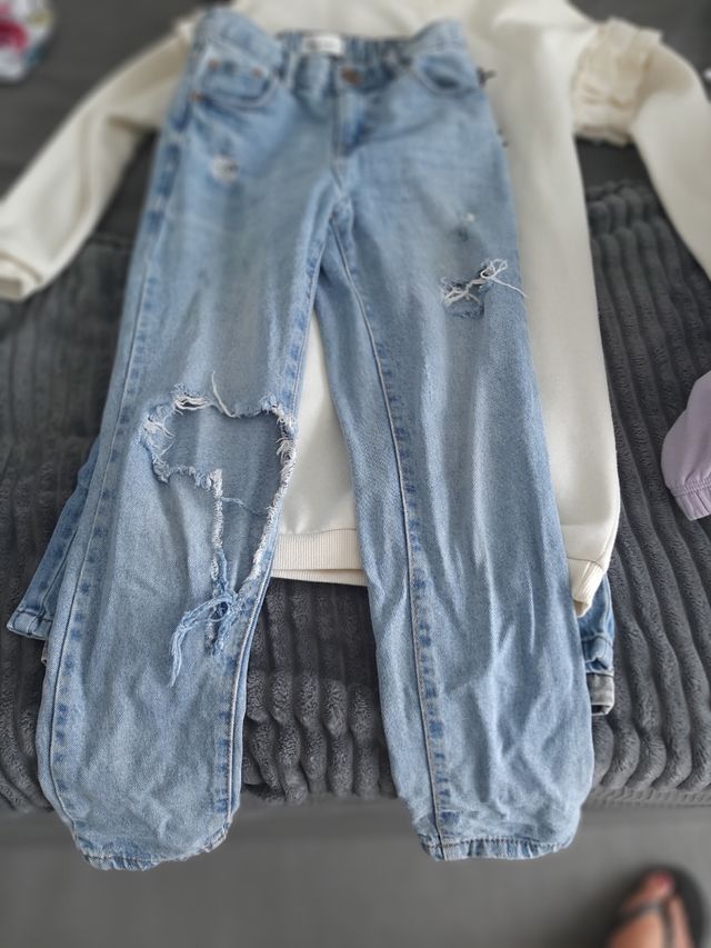 lote vaqueros niña